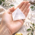 Pirâmide de Selenite Polida