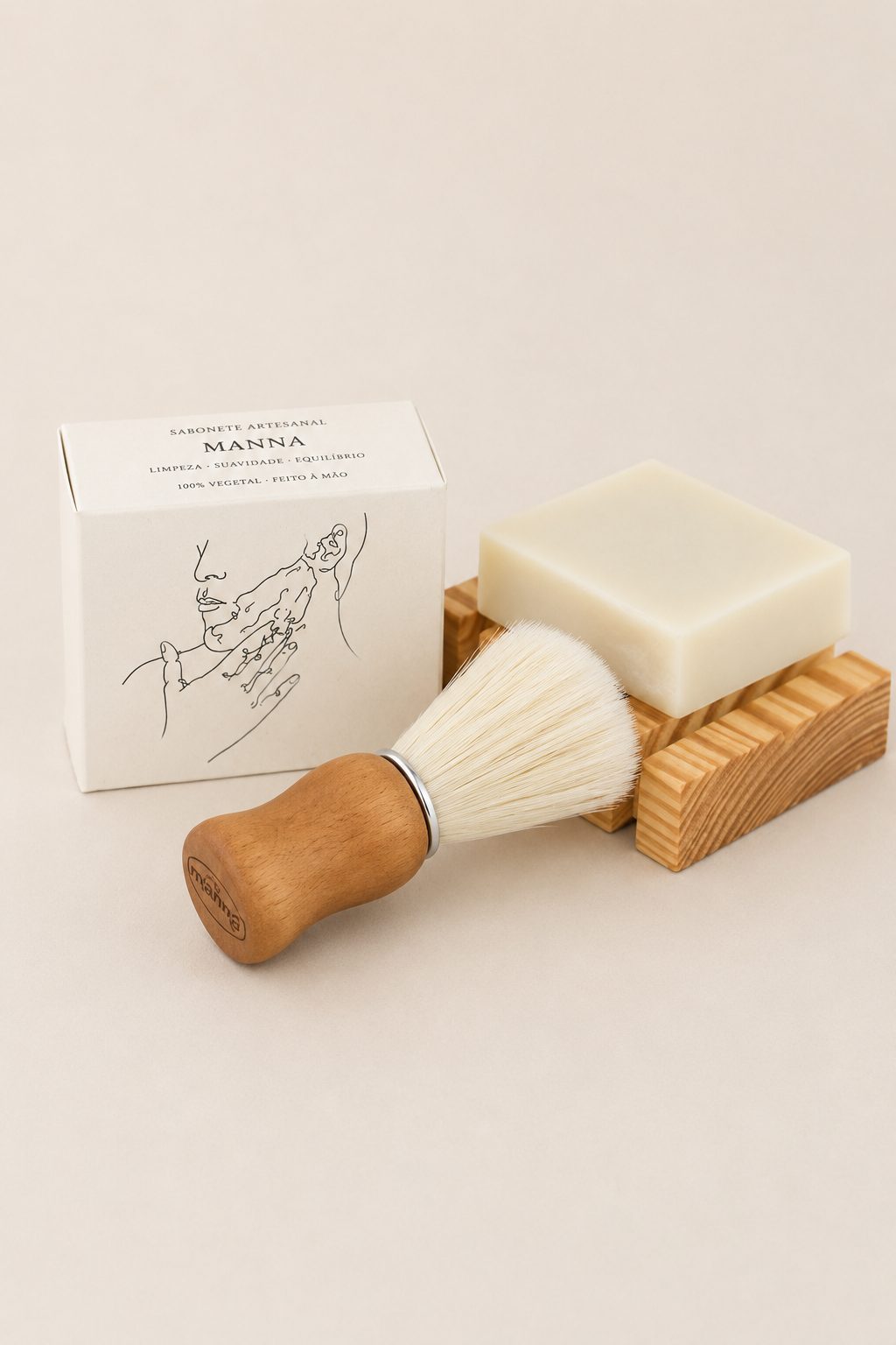 Sabonete para a barba Barba – sabonete de barbear – 100g - Image 1